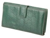 Thumbnail for your product : Gucci Guccissima Signature Continental Wallet