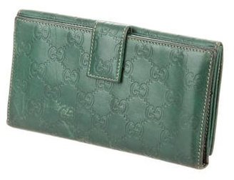 Gucci Guccissima Signature Continental Wallet