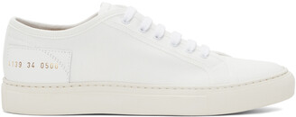 Common Projects White Tournament Low Sneakers
