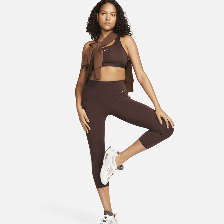 Nike Universa Women's Medium-Support High-Waisted Cropped Leggings