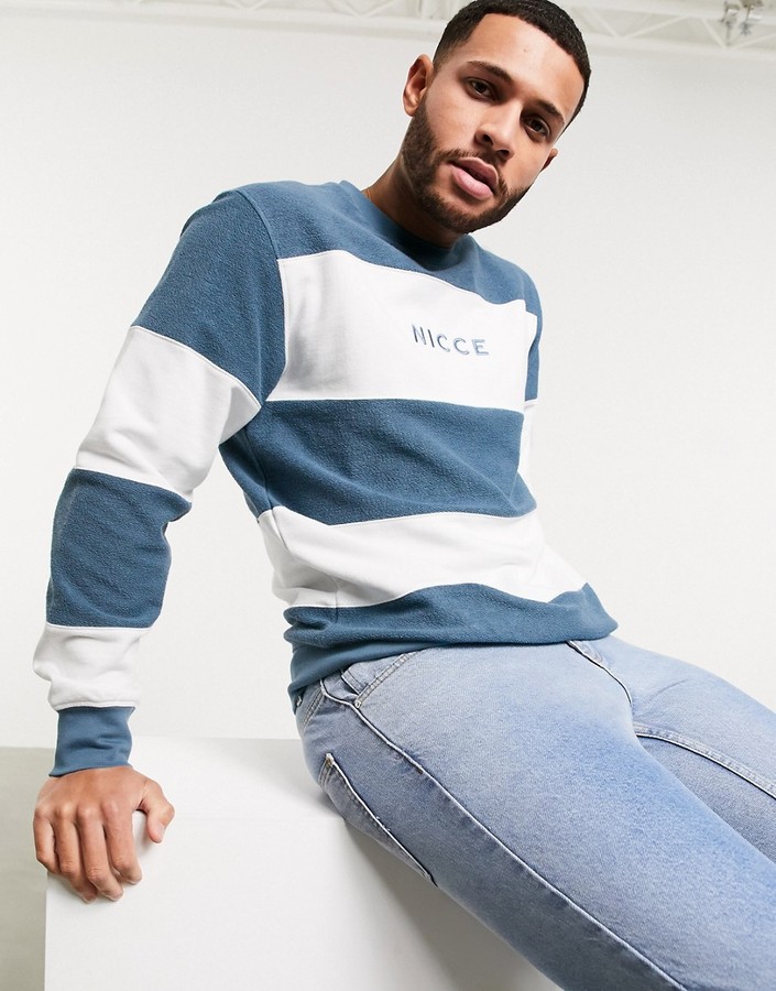 nicce blue jumper