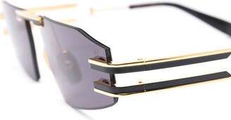 Balmain Eyewear Fixe ll rectangle-frame sunglasses