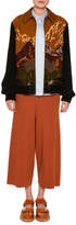 Thumbnail for your product : Stella McCartney High-Rise Wide-Leg Palazzo Pants, Terra Cotta