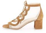 Thumbnail for your product : Marion Parke Brooke | Lace-Up Mesh Block Heel