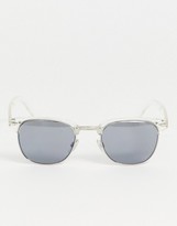 Thumbnail for your product : A. J. Morgan AJ Morgan square sunglasses in clear
