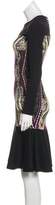 Thumbnail for your product : Etro Long Sleeve Knee-Length Dress