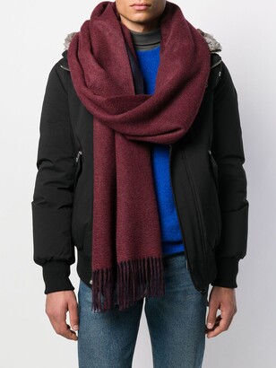 N.Peal Woven Cashmere Shawl Scarf