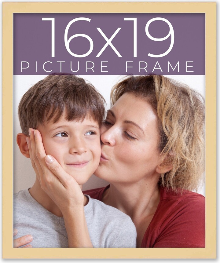 16x19 Shadow Box Frame Brown 0.875 inches