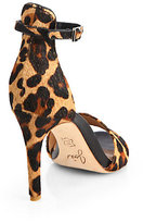 Thumbnail for your product : Joie Jaclyn Leopard-Print Calf Hair Sandals