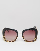 Thumbnail for your product : Missguided Tortoiseshell Oversized Sunglasses