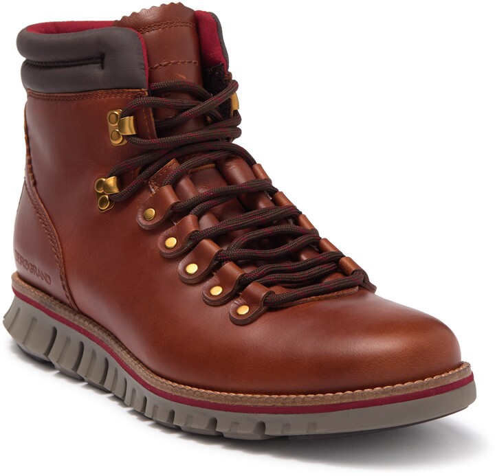 zerøgrand waterproof plain toe boot