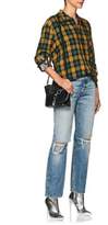 Thumbnail for your product : ADAPTATION Women's Floral-Embroidered Plaid Cotton-Wool Shirt-Gold