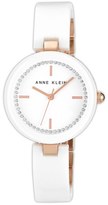 Thumbnail for your product : Anne Klein Ceramic Half Bangle Watch, 31mm