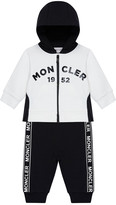 Thumbnail for your product : Moncler Fleece Two-Piece Jogging Set w/ Logo Taping, Size 12M-3
