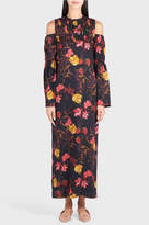 Thumbnail for your product : Mother of Pearl Charlotte Print Cold-Shoulder Dress