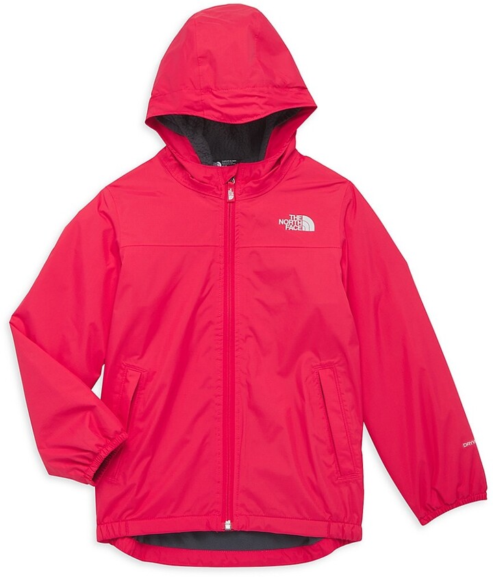 girls lined rain jacket