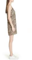 Thumbnail for your product : ATM Anthony Thomas Melillo Leopard Print Silk Slipdress