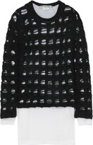 Double-Layer Knitted Jumper 