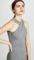 Thumbnail for your product : Alexander Wang T by Stretch Jersey Crisscross Dress