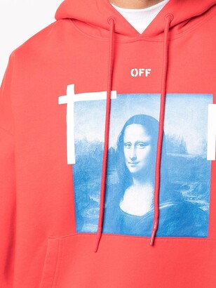 Off-White Mona Lisa print hoodie