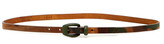 Thumbnail for your product : Streets Ahead Camo Leather Narrow Belt