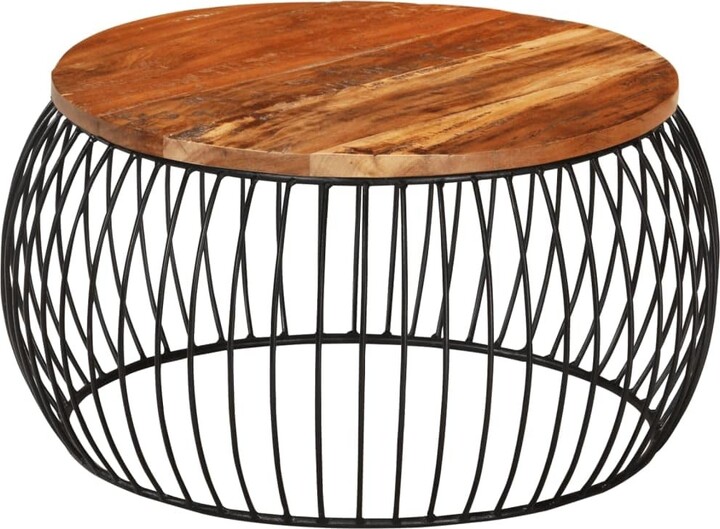 Howcool Small Coffee Table with Storage, Round Coffee Table, Coffee Table, Coffee Table for