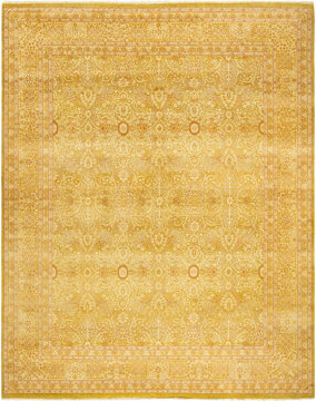 The Twillery Co. Keenan One-of-a-Kind Traditional Hand-Knotted Ivory Area Rug 8'3\