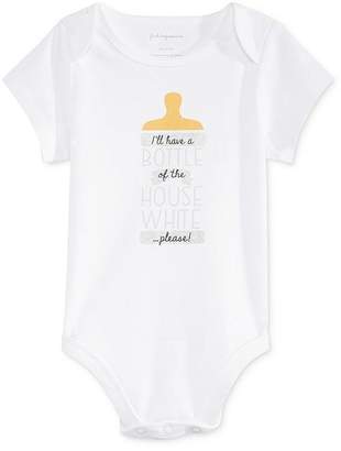 First Impressions Baby Boys & Girls House White Bodysuit, Created for Macy's