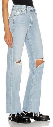 RE/DONE 90's High Rise Loose in Denim Light