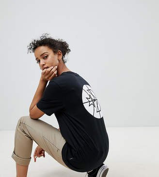 Converse Cons Skate Logo Back T Shirt In Black