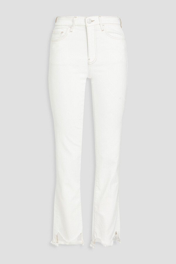 Frame Le High high-rise straight-leg jeans
