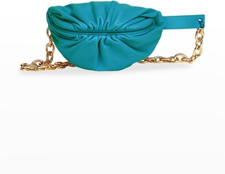 Bottega Veneta Pouch Leather Chain Belt Clutch - ShopStyle Bags