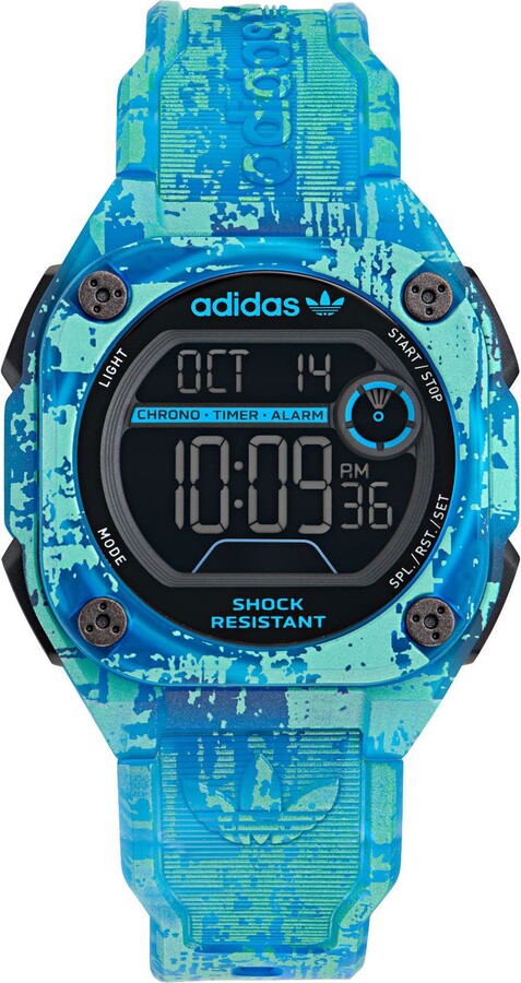 AO Street Translucent Resin Strap Watch