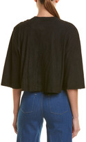 Thumbnail for your product : Alice + Olivia Marjory Suede Cardigan