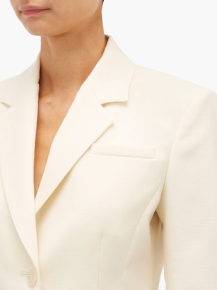 Altuzarra Fenice Single-breasted Wool-blend Jacket - Beige