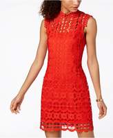 Thumbnail for your product : Laundry by Shelli Segal Geo-Lace Sheath Dress