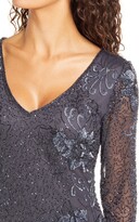 Thumbnail for your product : Pisarro Nights Beaded V-Neck Cocktail Dress