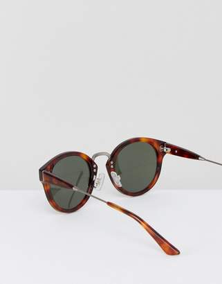 Levi's Levis Round Sunglasses In Brown