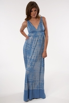 Thumbnail for your product : Gypsy 05 Mia Alligator Maxi Dress in Turquoise