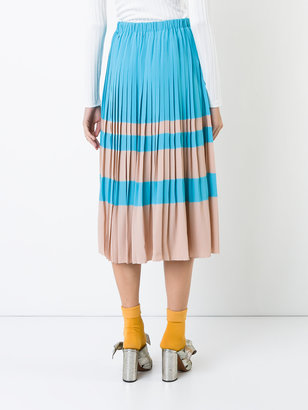 No.21 pleated skirt