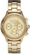 Thumbnail for your product : DKNY Medium Round Mother-of-Pearl Chronograph Watch