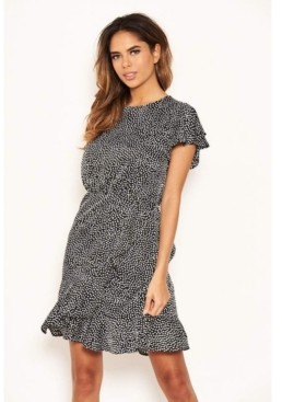 ax paris polka dot wrap dress