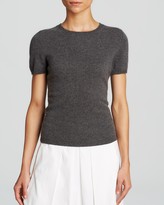Thumbnail for your product : Bloomingdale's C by Short Sleeve Cashmere Sweater