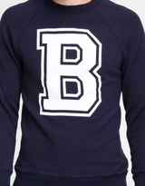Thumbnail for your product : Baldwin Denim The Crew Pullover "B" Print