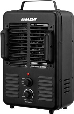 DuraHeat Dura Heat® 1,500-watt-max Portable Milkhouse-style Heater & Fan With Thermostat & Anti-freeze Setting