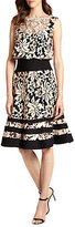 Thumbnail for your product : Tadashi Shoji Jersey & Lace Dress