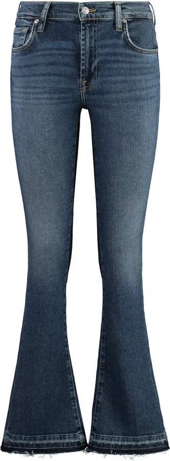 7 For All Mankind High Waist Bootcut Jeans