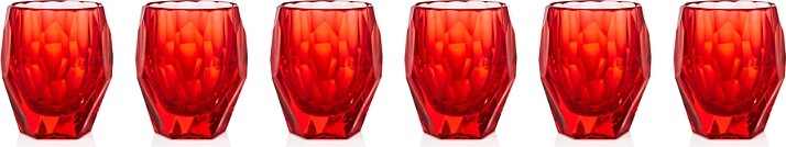 Mario Luca Giusti Acrylic Milly Large Acrylic Tumbler, Set of 6