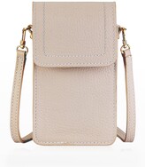 Thumbnail for your product : GiGi New York Liv Phone Pebble Leather Crossbody Bag