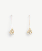 Thumbnail for your product : Ann Taylor Pearlized Flower Earrings